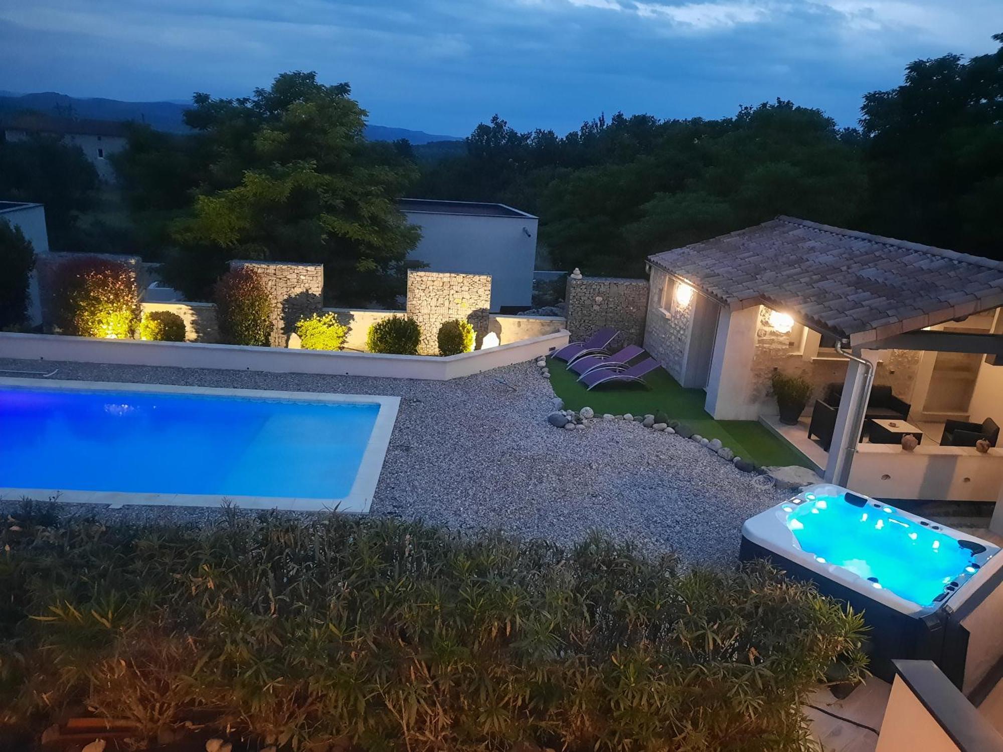 Le Cocon Villa Lussas Kültér fotó